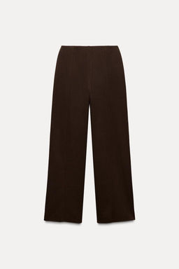 SOFT STRAIGHT-LEG TROUSERS - Zara фото 22
