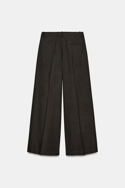 ZW COLLECTION WIDE-LEG PLEATED TROUSERS - Zara фото 4