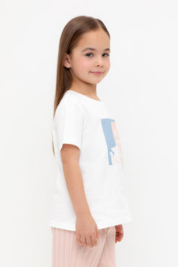 Crockid _ КР 302726-1/сахар к557 фуфайка (футболка) для дев  фото 4