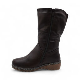 сапоги Н3583-9 темно-коричневые - Sport фото 3