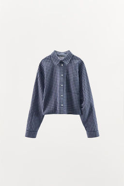 CHECK PYJAMA SHIRT - Zara фото 5