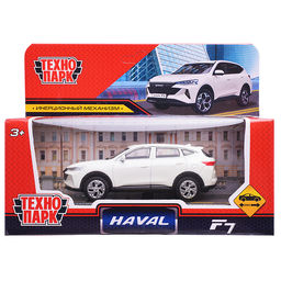 Машина металл Haval f7 10,5 см, (белый) инерц, в коробке