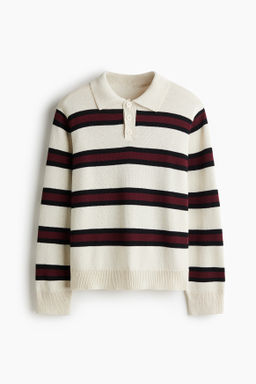 Polo de punto Loose Fit