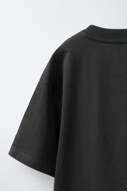 CAMISETA ESTAMPADO FRUTAS / Gris antracita - Zara фото 4