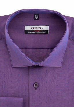 Сорочка мужская длинный рукав GREG 763/199/1080/Z  фото 11