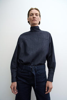 ZW COLLECTION STRAIGHT-LEG MID-RISE JEANS - Zara фото 15