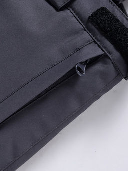 Горнолыжный костюм Valianly подростковый для мальчика темно-серого цвета 9229TC  фото 17