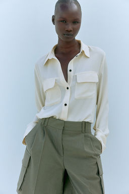 Camisa de crepe - H&m фото 2