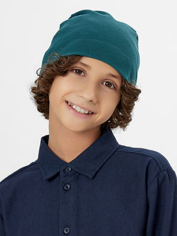 Шапка детская зеленая