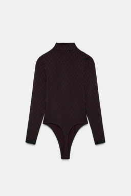 JACQUARD SEAMLESS SKI COLLECTION BODYSUIT - Zara фото 3