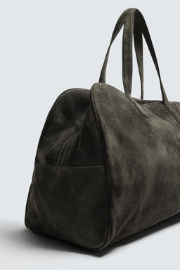 XL LEATHER TRAVEL BAG - Zara фото 5