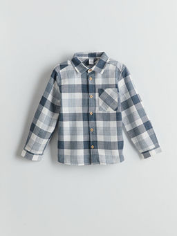 Ekose Desenli Erkek ?ocuk G?mlek