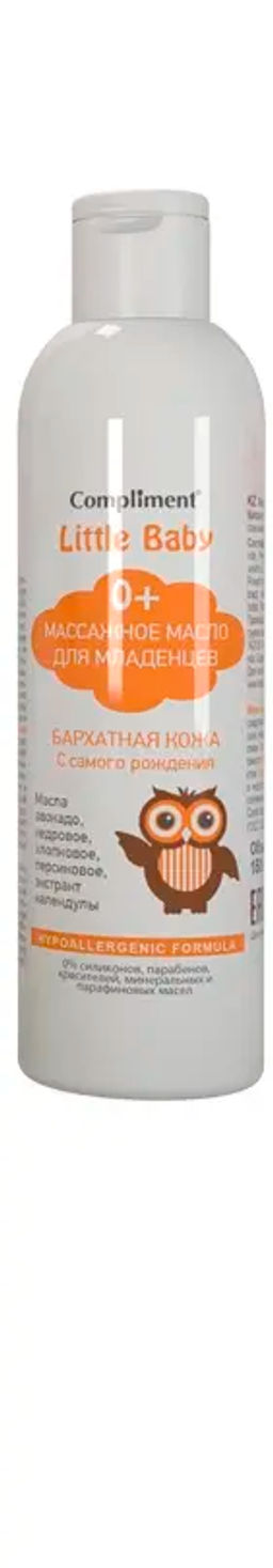 Тимекс Compliment Little baby Массажное масло для младенцев (150мл). 25 /872787/