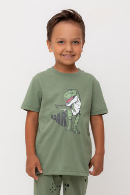 Crockid _ КР 302701/папоротник к540 фуфайка (футболка) для мал