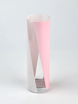 Ваза для цветов стекло «Джессика» для цветов, прямая, 27 см.