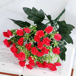 Цена за 2 шт. Букет искусственный «Гвоздика», 28 см, МИКС