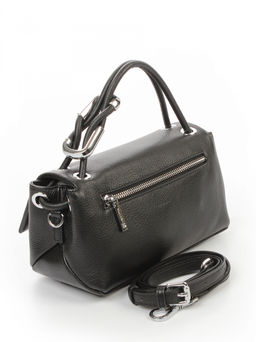 LACCOMA сумка АК7034-черный натуральная кожа хлопок  фото 4