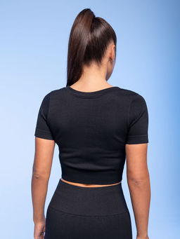 PELICAN, футболка спортивная женcкая, Черный фото 3