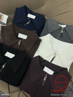 Базовый укороченный лонгслив из лапши - Bruno фото 14