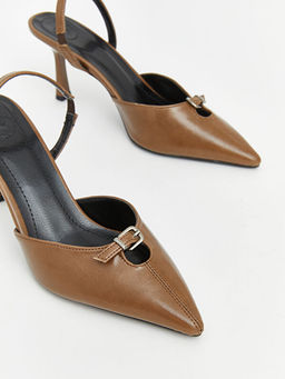 Sivri Burunlu Kad?n Topuklu Ayakkab?