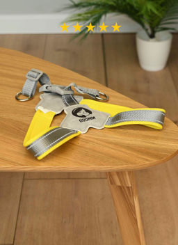 Шлейка для собак быстросъемная, со светоотражающими вставками, S, цвет в ассортименте PS237