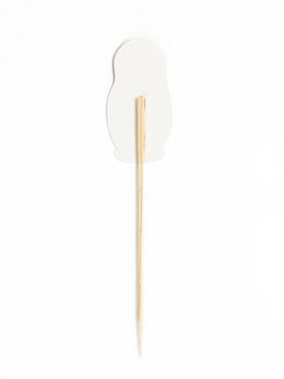 Цена за 2 шт. Украшение для блинов на масленицу «Матрешка», 6×19 см