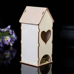 Чайный домик Сердечко, 9х9х22 см - Дарим Красиво фото 3