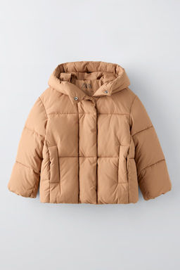 HOODED PUFFER JACKET - Zara фото 11