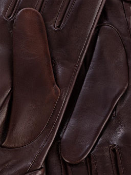 Перчатки женские ш/п F-IS0075 d.brown - Eleganzza фото 3