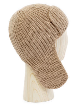 Шапка жен. шерсть+акр LB-BR55037 beige - Labbra фото 2