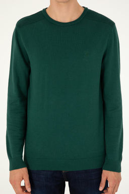 Мужской зеленый базовый свитер Неожиданная скидка в корзине - U.s. polo assn фото 6