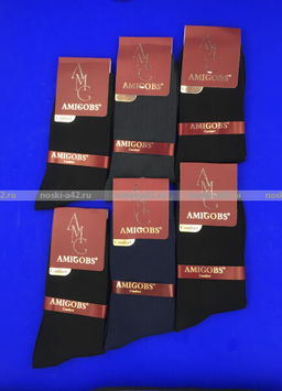 Цена за 12 пар. AMIGOBS носки мужские арт. 5007 40-45 (фактически 40-44)  фото 19