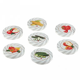 Цена за 10 шт. Крышка Твист III-66 Карусель, для бытового консервирования, винтовая, жесть электролитического лужения s0,20мм, лак, литография, ТУ 9299-001-03965353-2020, упаковка: термоусадочная пленка (Россия) - Домашняя мода фото 2