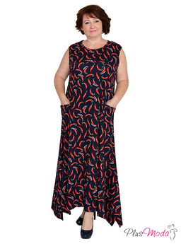 Платье Модель №900 размеры 44-84 - Plusmoda фото 2