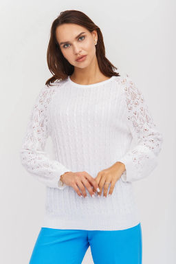 ЗЛАТА Джемпер Л 1288/белый