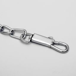 Поводок металлический, 120 см х 3,5 мм - Пижон фото 2