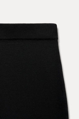 PLAIN KNIT MIDI SKIRT - Zara фото 12