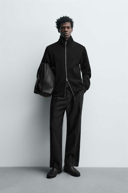 INTERLOCK RIBBED JACKET - Zara фото 9