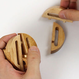 DELFBRICK DLS-04 Головоломка деревянная 1 шт Сфера 6 элемент