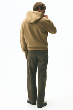 Chaqueta sudadera boxy con cremallera Loose Fit - H&m фото 5