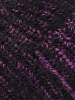 Шапка жен. шерсть+нейл+поли LB-A53064 black/violet - Labbra фото 2