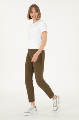 Женские спортивные штаны цвета хаки Неожиданная скидка в корзине - U.s. polo assn фото 3