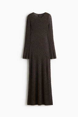Maxivestido en punto pointelle