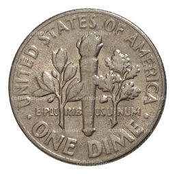 10 центов (1 дайм) 1967 года США