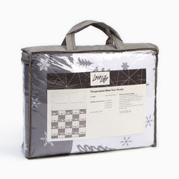 Покрывало LoveLife 2 сп New year forest 180*2105см, микрофайбер, 100% п/э  фото 4