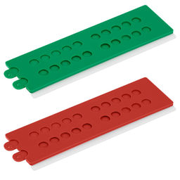 Счеты первоклассника 24*6,5см., пластик. (СП05, "СТАММ") 2цв. в ассортименте