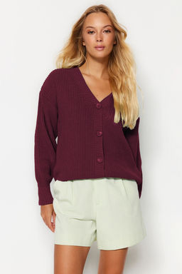 TRENDYOLMILLA Tas Basic V Yaka Triko H?rka TWOAW24HI00383 фото 9