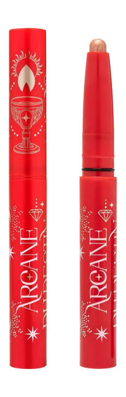 лимитка Vivienne Sabo Тени для глаз в стике Arcane du destin тон 01 шампань с дуохромным розовым свечением