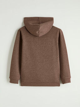 Kap??onlu Erkek ?ocuk Kal?n Sweatshirt
