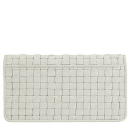 Итальянский женский кожаный кошелек DuDu серии Canarie | жемчужный серый - Dudubags фото 6